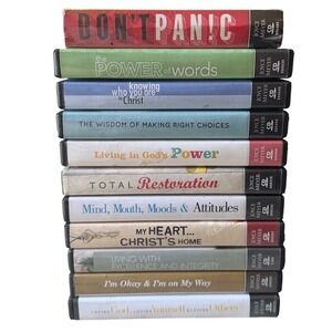 Joyce Meyer 11 CD Set Bundle Christian Audio Teaching Dont Panic Power of Words
